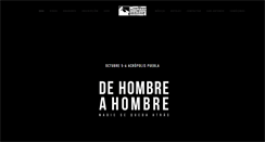Desktop Screenshot of dehombreahombre.com